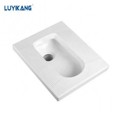 L5066 Cheap bath sanitary wares one piece ceramic wc squatting pan