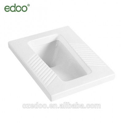 Nice design eco-friendly water closet ceramic squatting pan