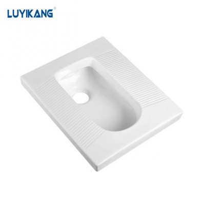 L5066AB Chaozhou factory Hot Selling Design Ceramic Squatting Toilet WC Pan With Lowest Price