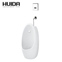 HUIDA european sanitary male size wall-mounted cheap ceramic wc wall hung urinal price