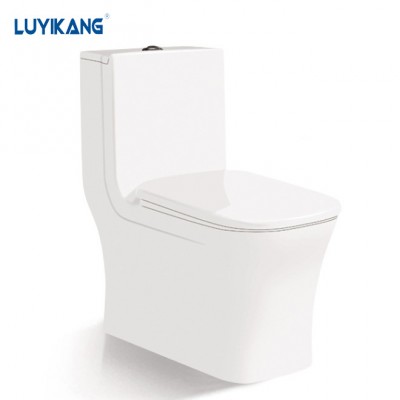 L5206 chaozhou ceramic sanitary ware water closet washdown one-piece toilet SASO 3L modern ceramic toilet wc arabic wc